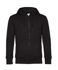 Hoodie Kids black - rundes Logo