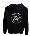 Hoodie Kids black - rundes Logo